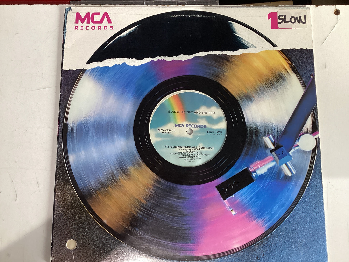 KNIGHT, GLADYS AND THE PIPS = IN THE BEGINNING (CDA 1974) (USED)= IT’S GONNA TAKE ALL OUR LOVE (USA 1988) (USED)