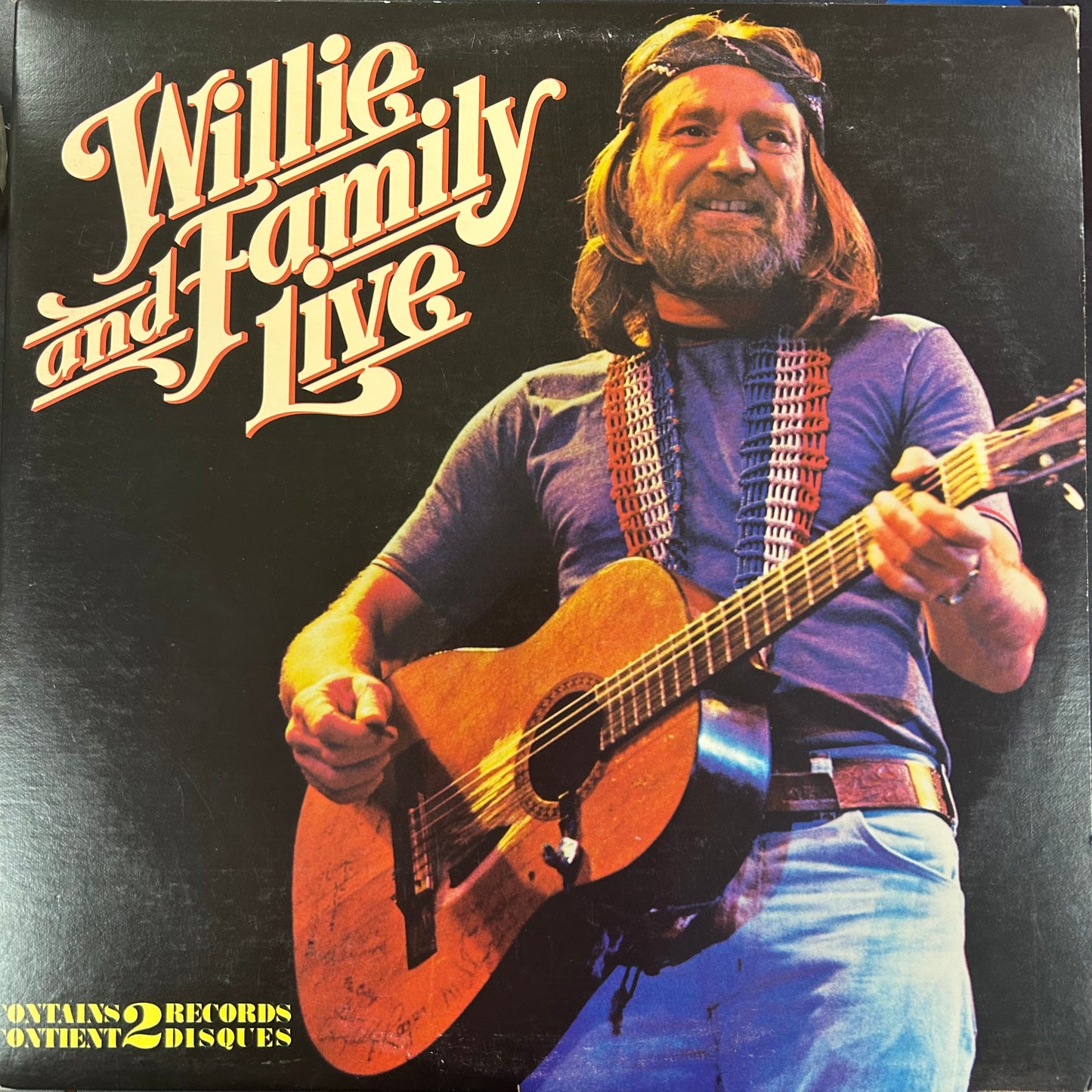 NELSON, WILLIE = WILLIE AND FAMILY LIVE (CDN 1978) (USED)
