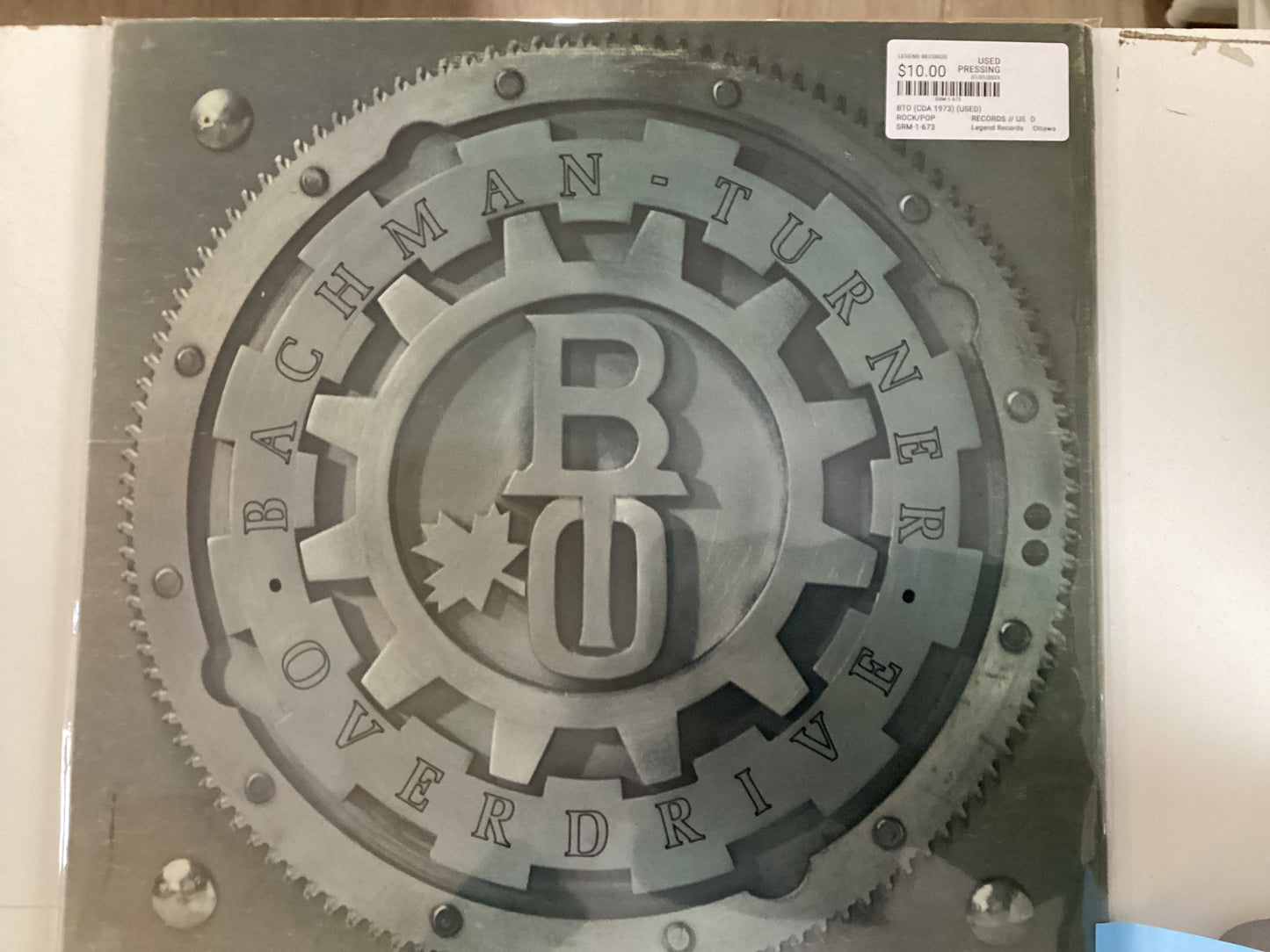 BACHMAN-TURNER OVERDRIVE (BTO) = BTO (CDA 1973) (USED)