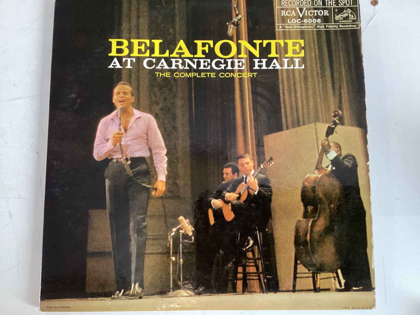 BELAFONTE, HARRY = AT CARNEGIE HALL (USA 1959) (USED)