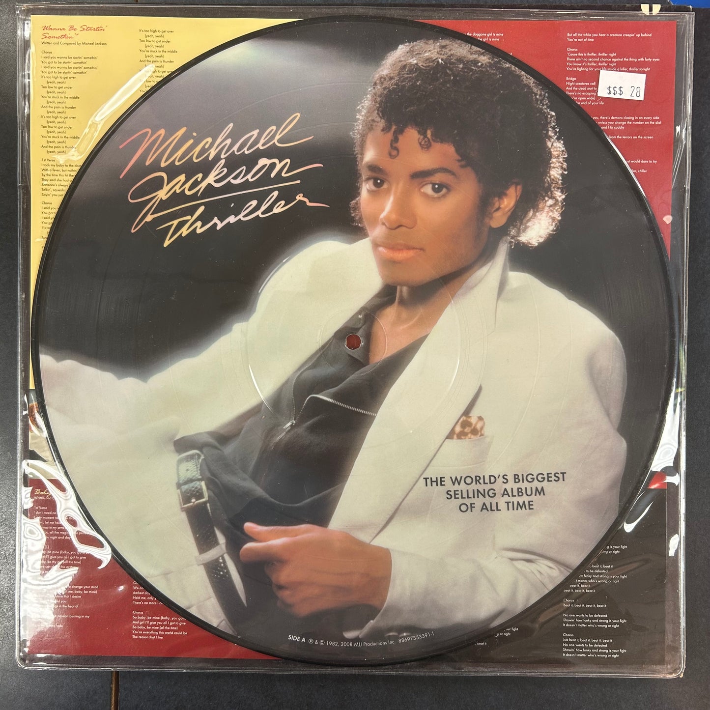 JACKSON, MICHAEL = THRILLER (180G/PD) (USED)
