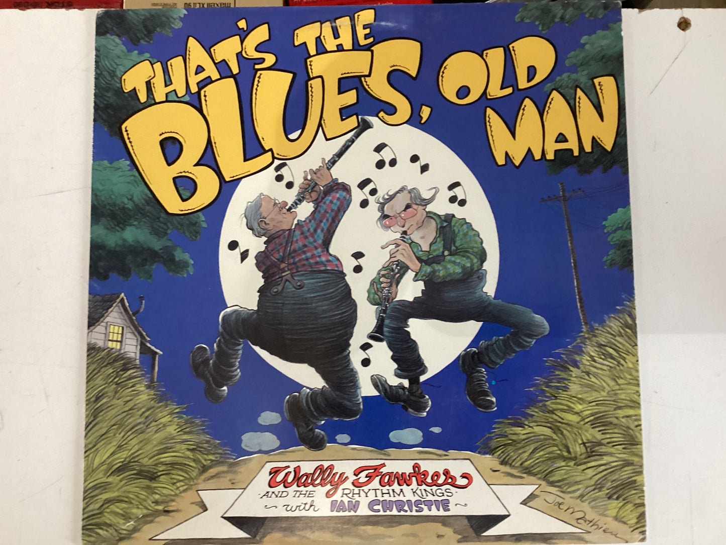 FAWKES, WALLY = THAT’S THE BLUES, OLD MAN (USA 1983) (USED)