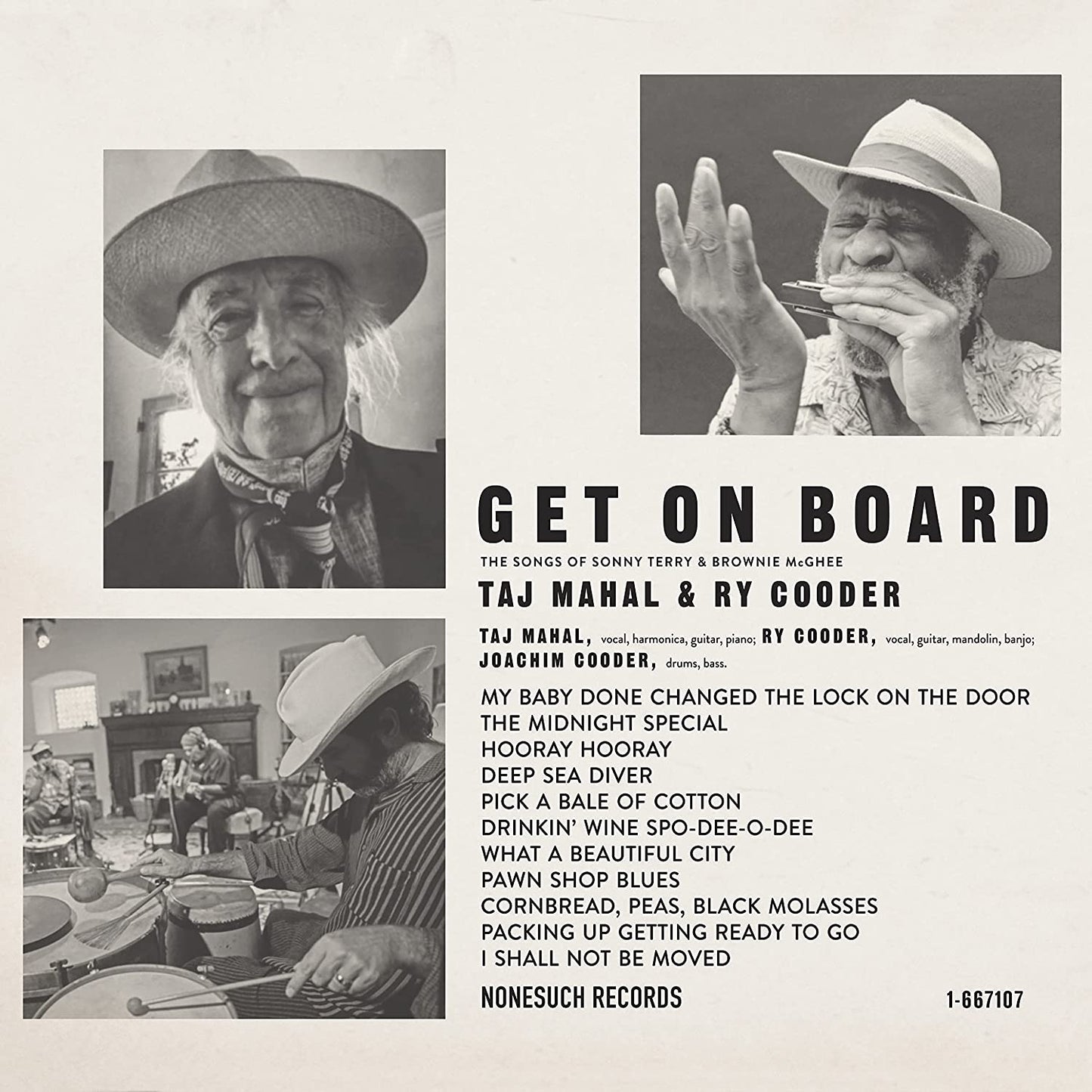 TAJ MAHAL COODER, RY = GET ON BOARD (CD)