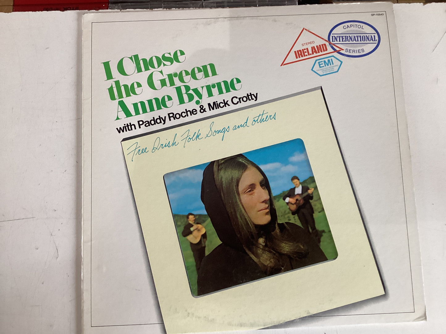 BYRNE, ANNE = I CHOSE THE GREEN (USA 1973) (USED)