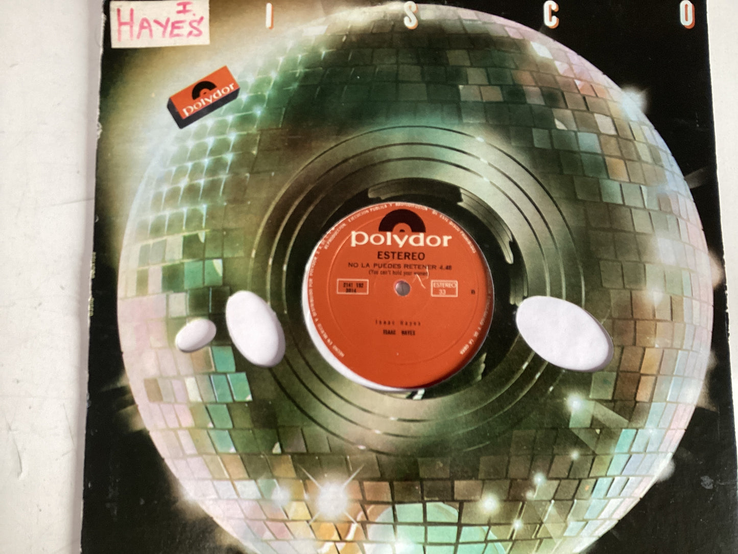 HAYES, ISAAC = NO LA PUEDES (12 IN.) (MEX 1979) (USED)