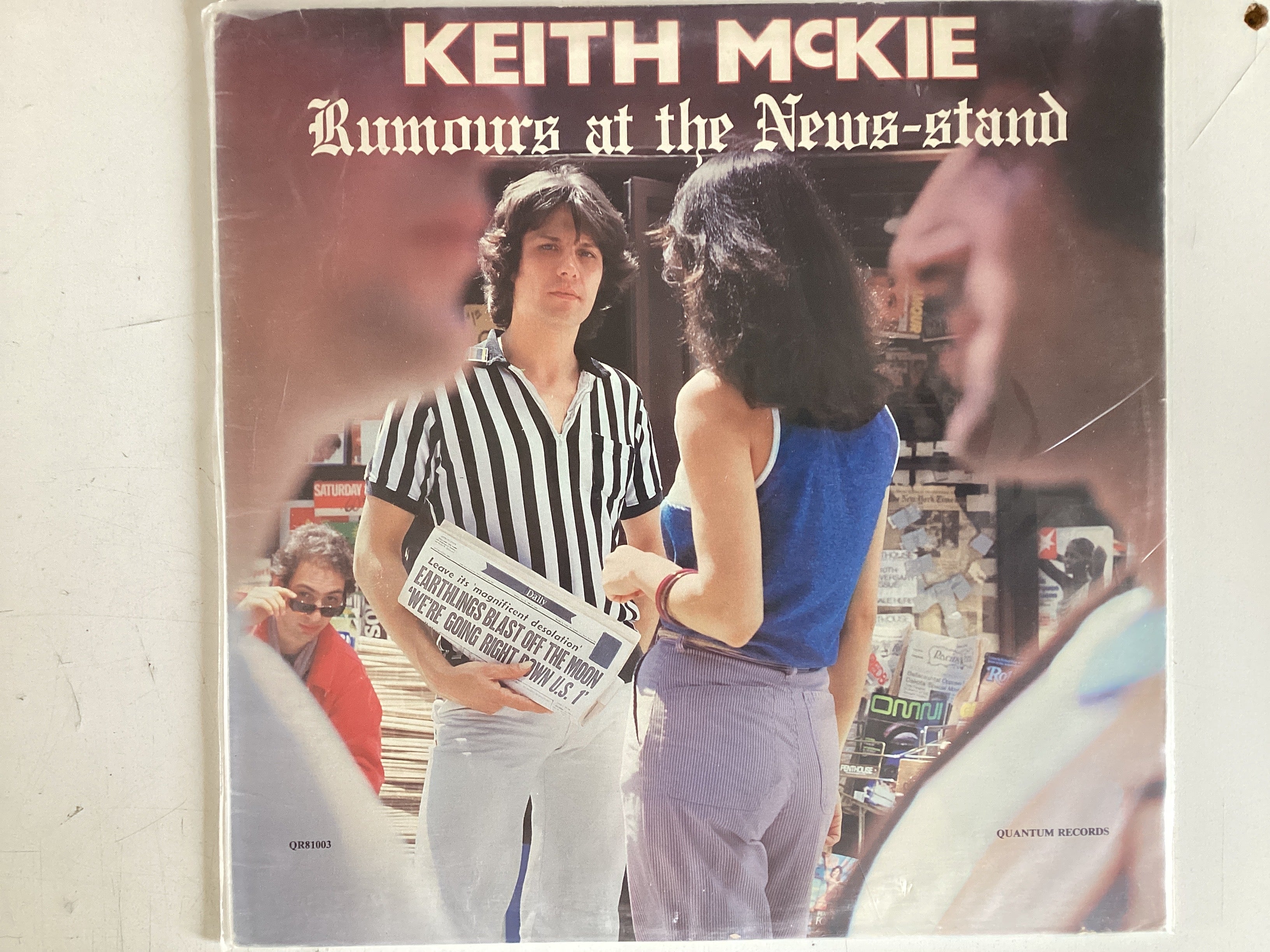MCKIE, KEITH = RUMOURS AT THE NEWS-STAND (CDA 1981) (USED)