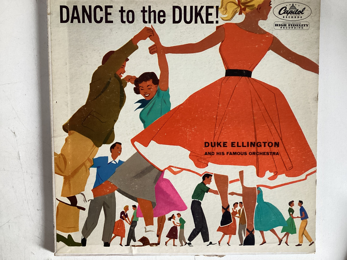 ELLINGTON, DUKE = DANCE TO THE DUKE (USA DUKE 1954) (USED)