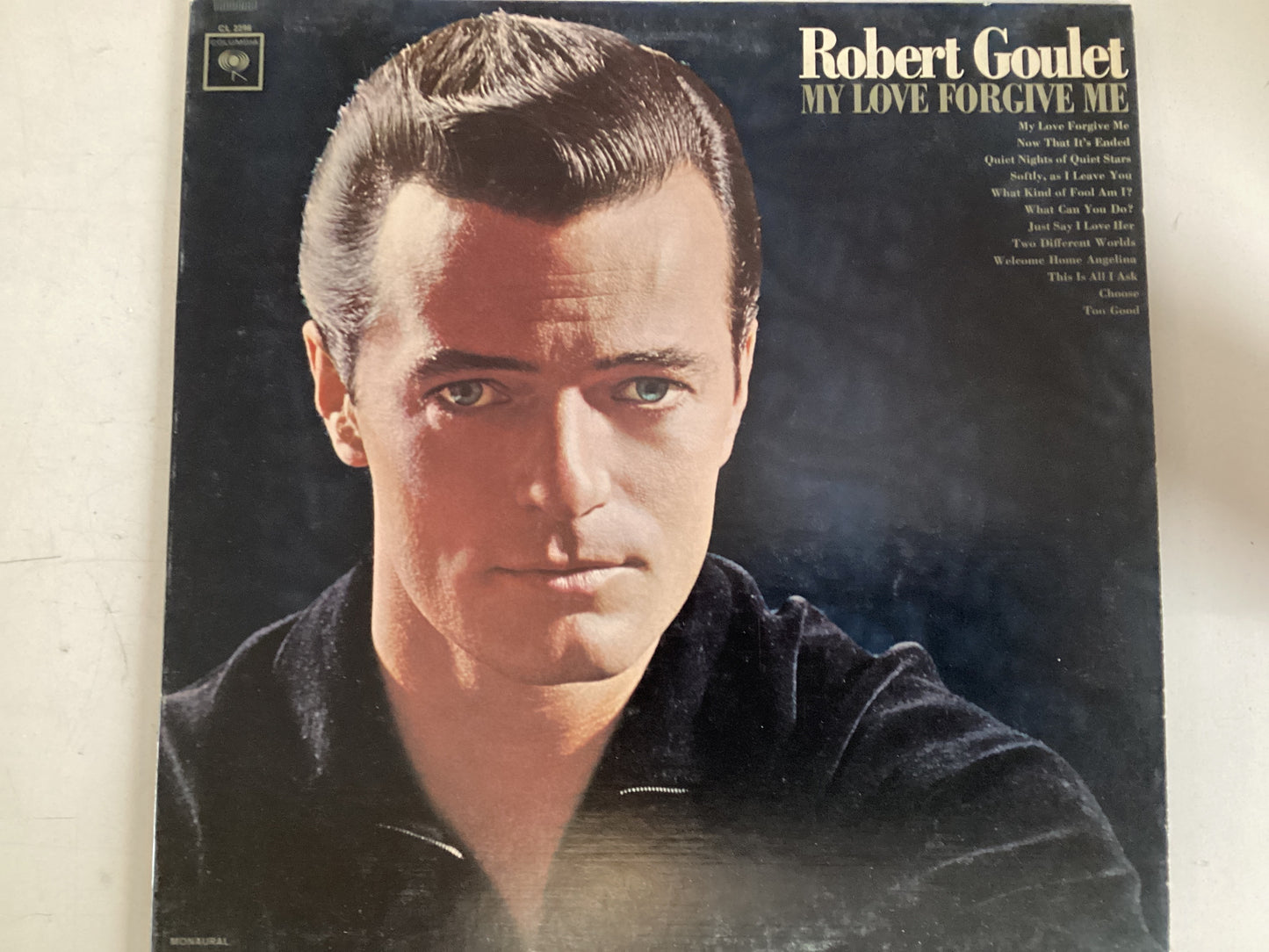 GOULET, ROBERT = MY LOVE FORGIVE ME (USA 1964) (USED)