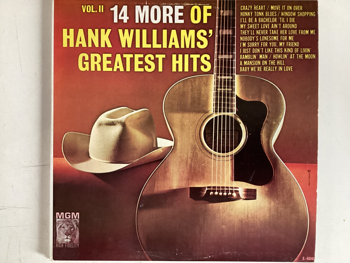 WILLIAMS, HANK = GREATEST HITS VOL II (USA 1973) (USED)