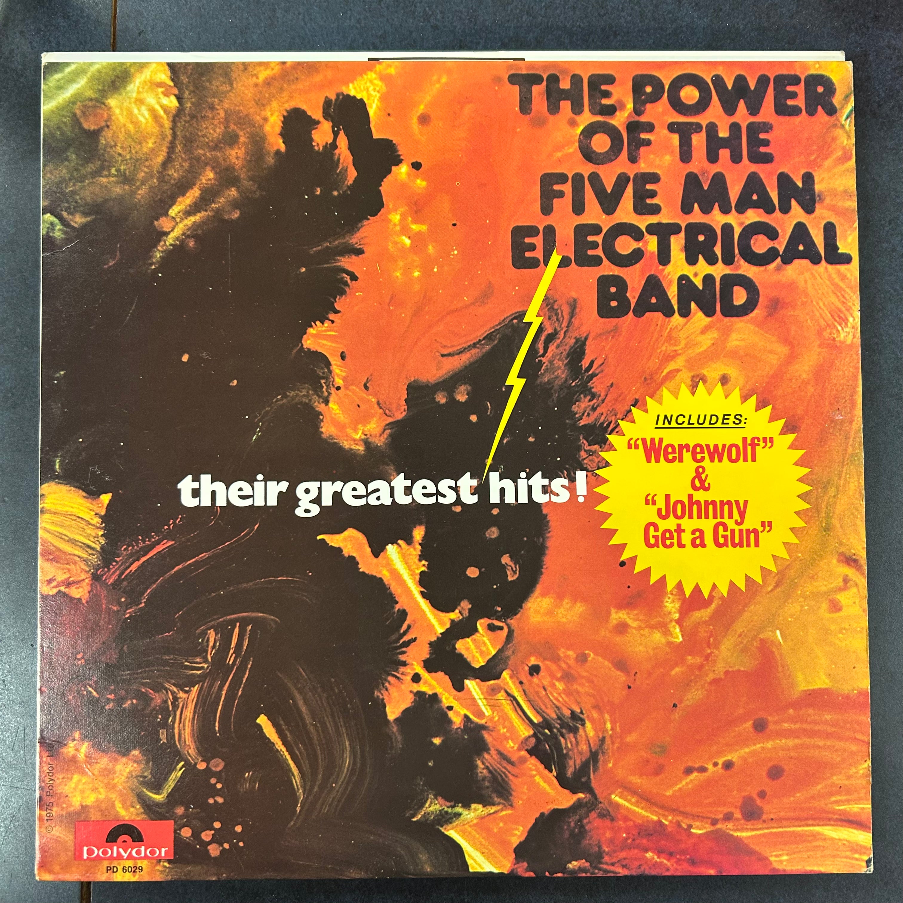 FIVE MAN ELECTRICAL BAND = THEIR GREATEST HITS (CDN 1974) (USED)