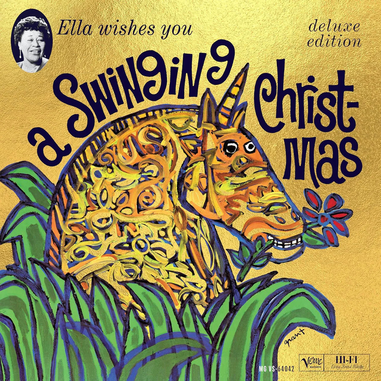 FITZGERALD, ELLA = SWINGING CHRISTMAS (DLX) (2LP/180G)