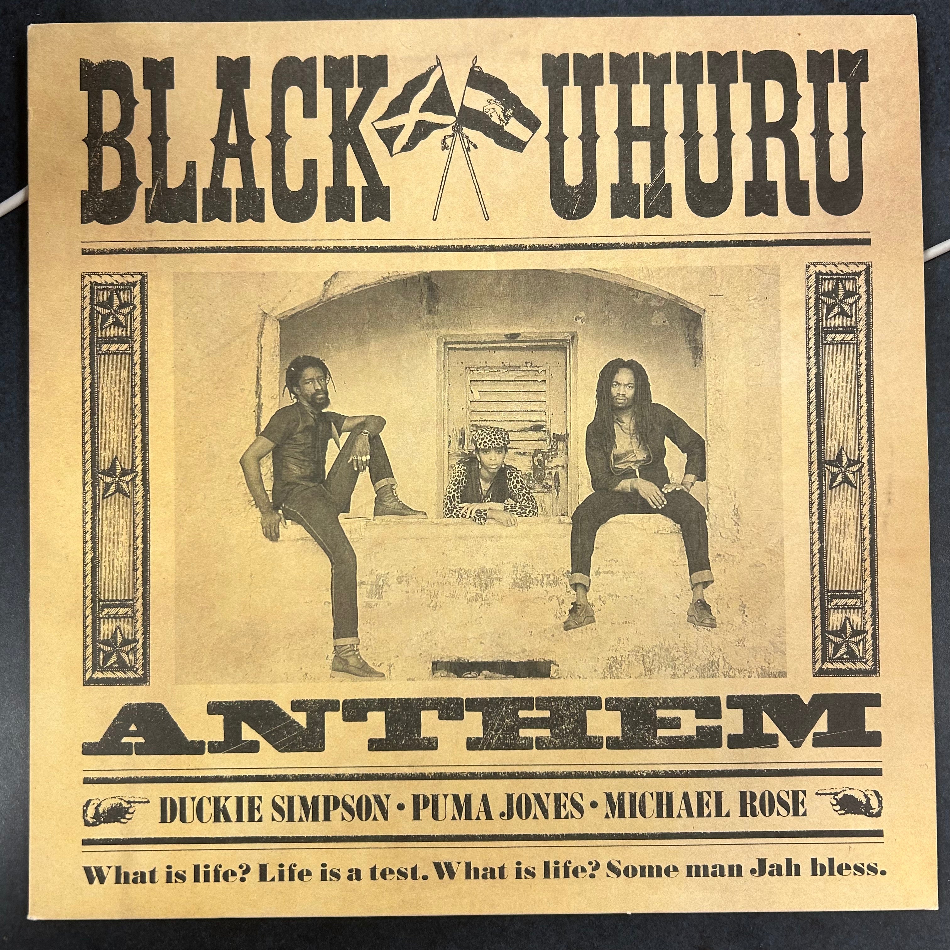 BLACK UHURU = ANTHEM (UK 1983) (USED)