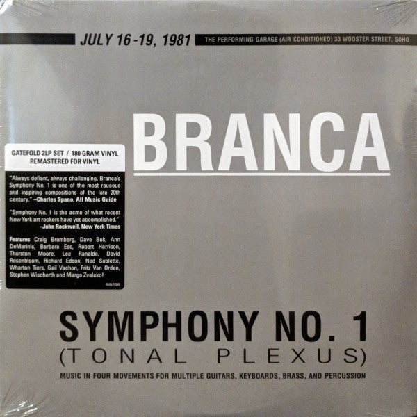 BRANCA = SYMPHONY NO. 1 (2LP/180G)