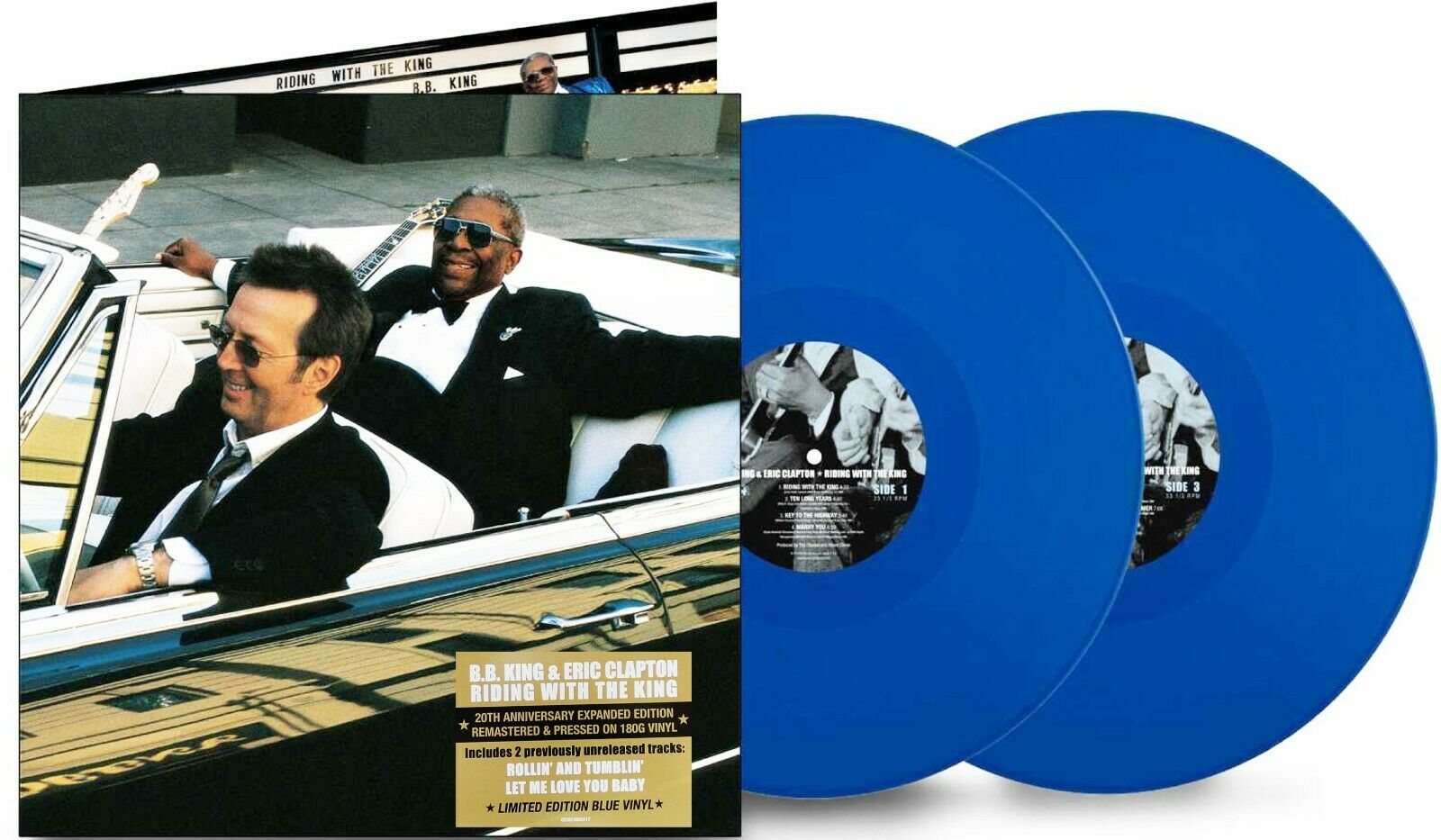 CLAPTON, ERIC & KING, B.B. = RIDIN' WITH THE KING: 25TH ANN. /INDIE EXC. WAX