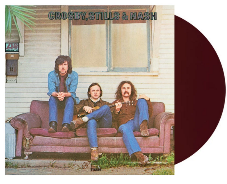 CROSBY, STILLS & NASH - S/T (BURGUNDY WAX) /INDIE EXC. WAX