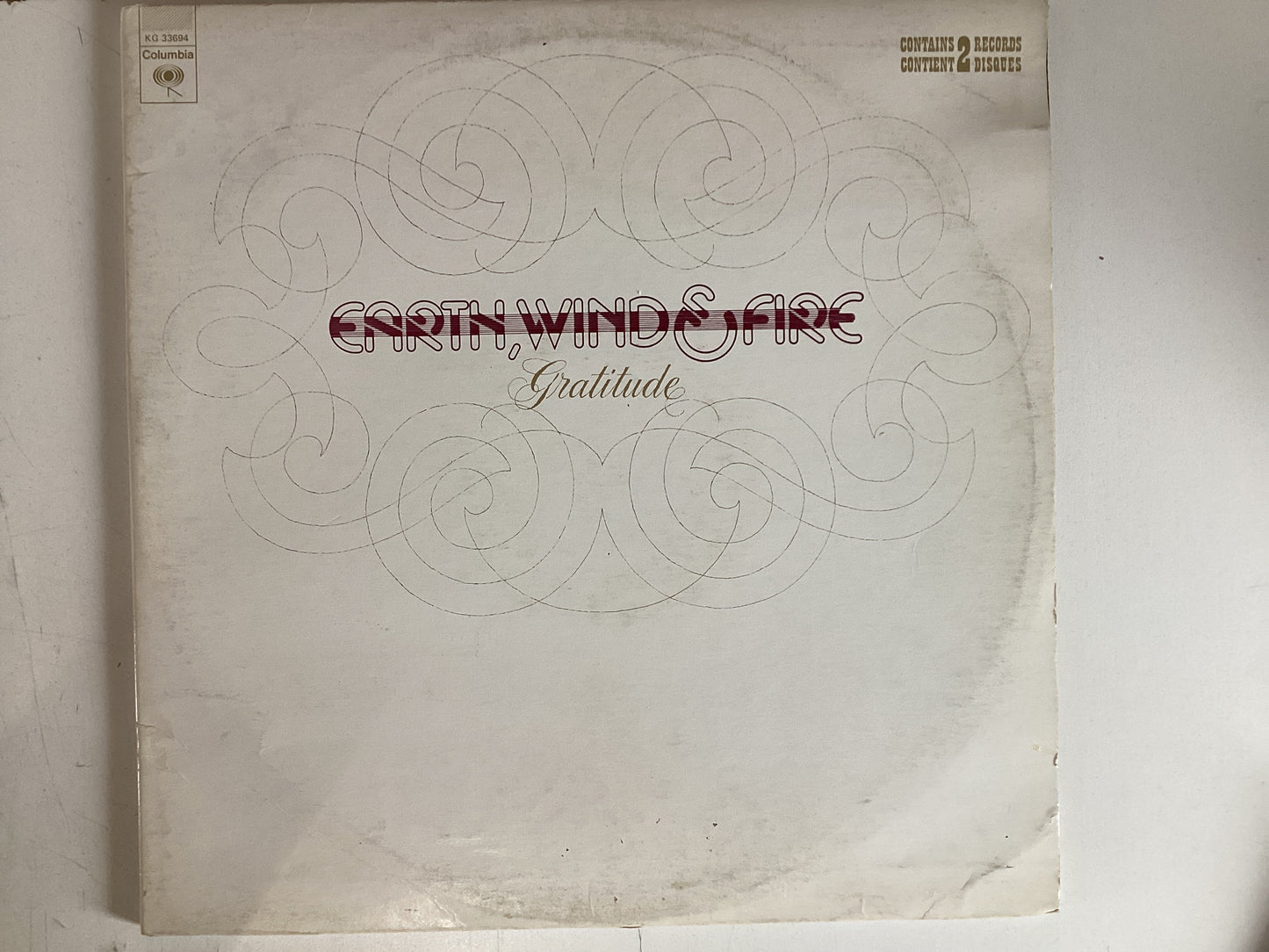 EARTH, WIND AND FIRE = GRATITUDE (CDA 1975) (USED)
