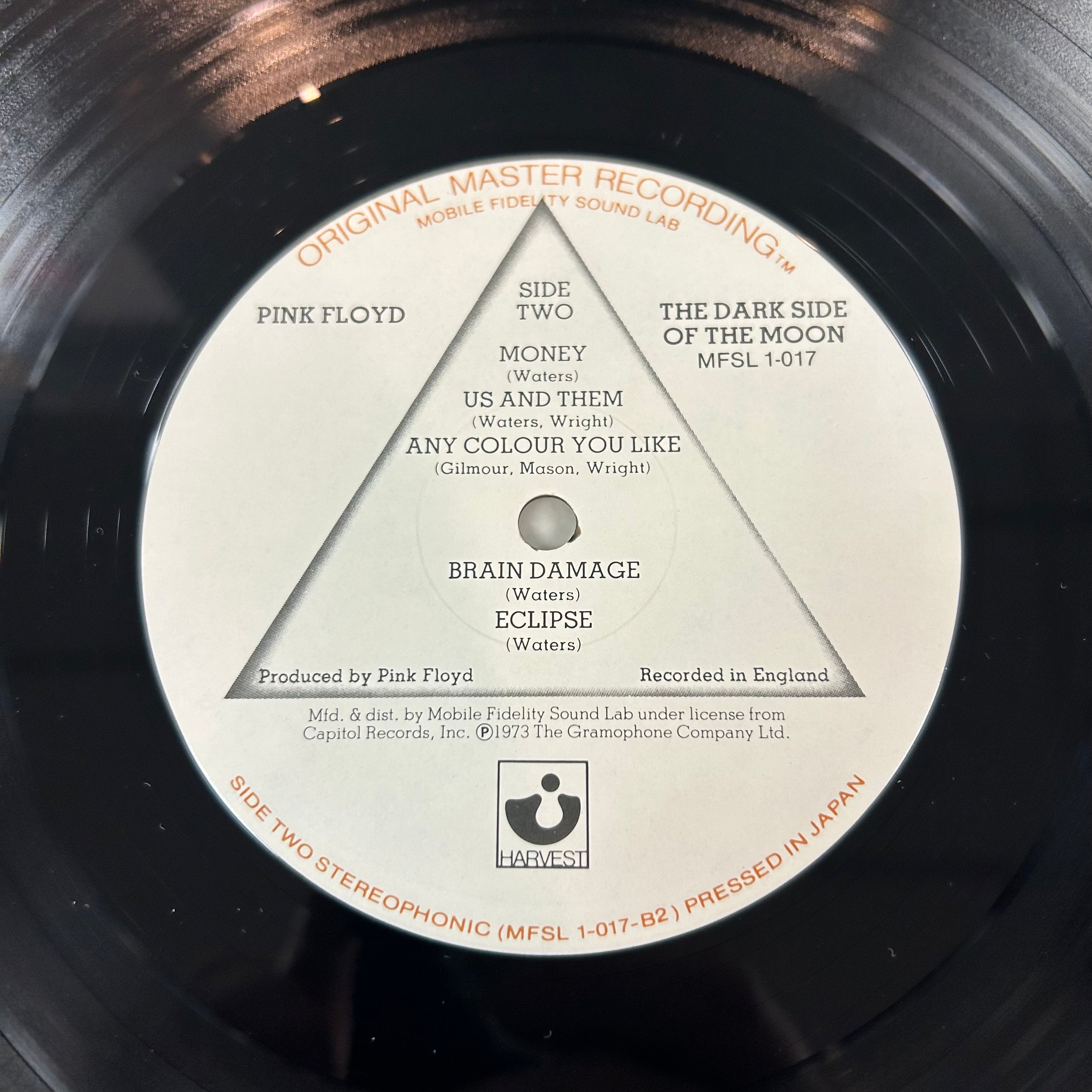 PINK FLOYD = DARK SIDE OF THE MOON (MOFI) (US 1979) (USED)