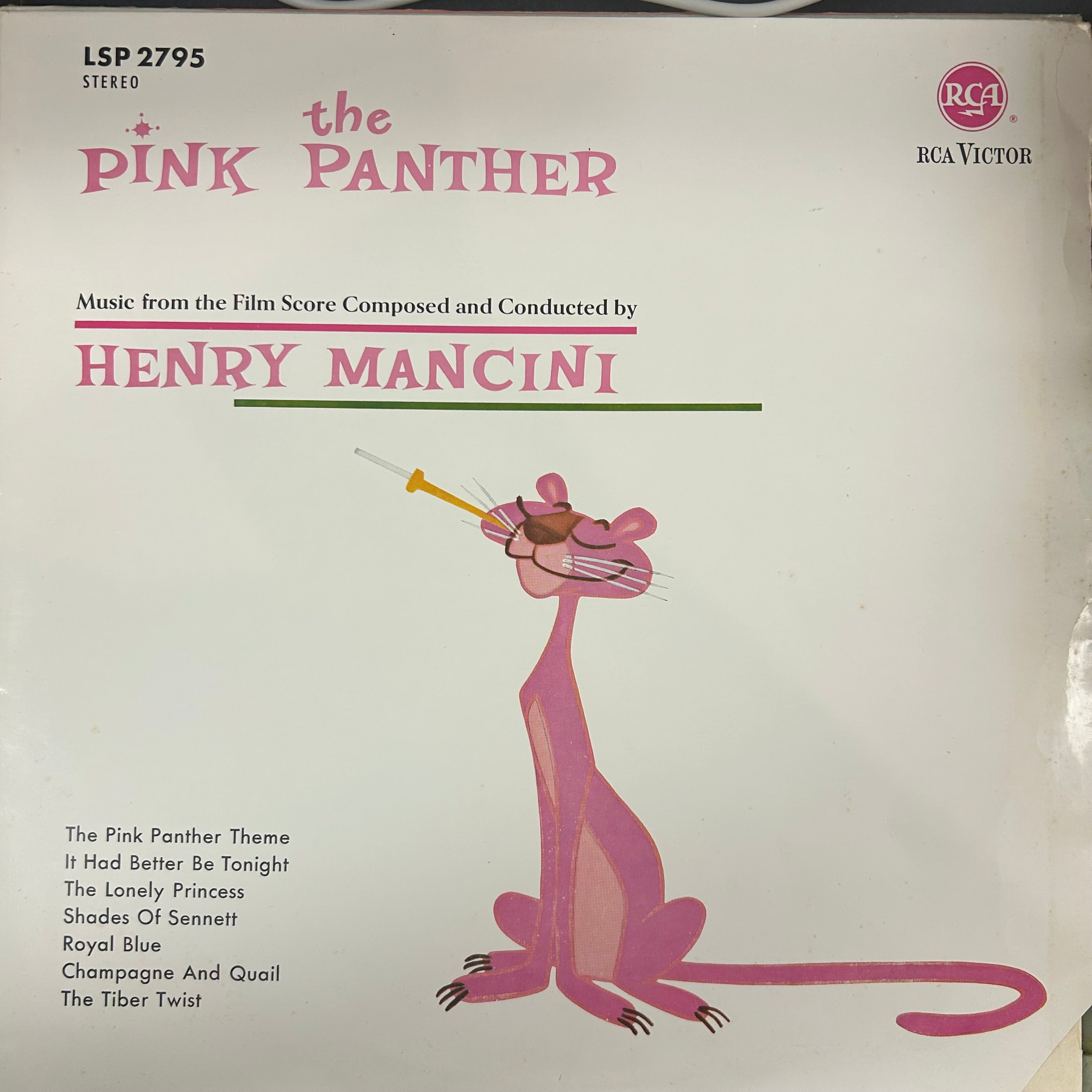 PINK PANTHER [OST] (GERMANY 1963) (USED)