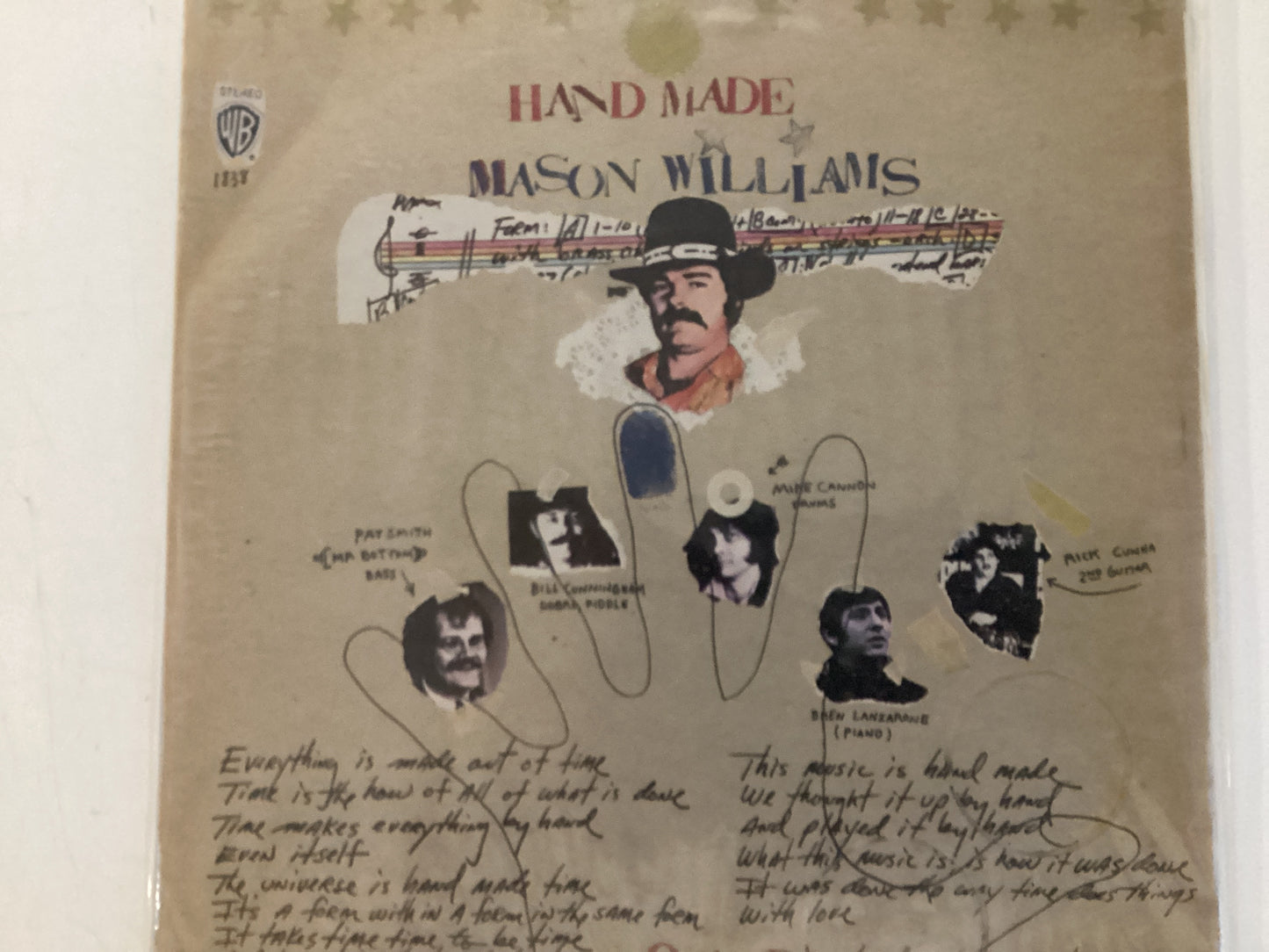 WILLIAMS, MASON = HAND MADE (USA 1970) (USED)