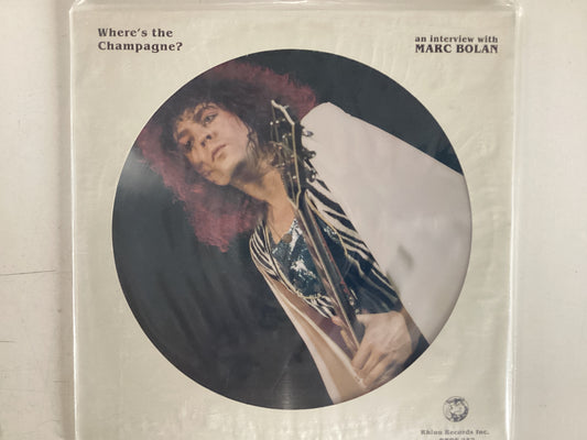 BOLAN, MARC = WHERE’S THE CHAMPAGNE (CDA 1982) (USED)