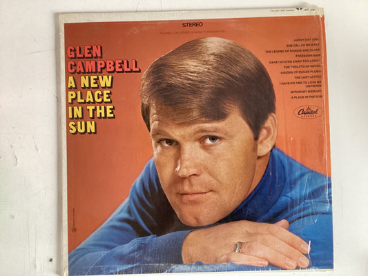 CAMPBELL, GLEN = A NEW PLACE IN THE SUN (CDA 1968) (USED)