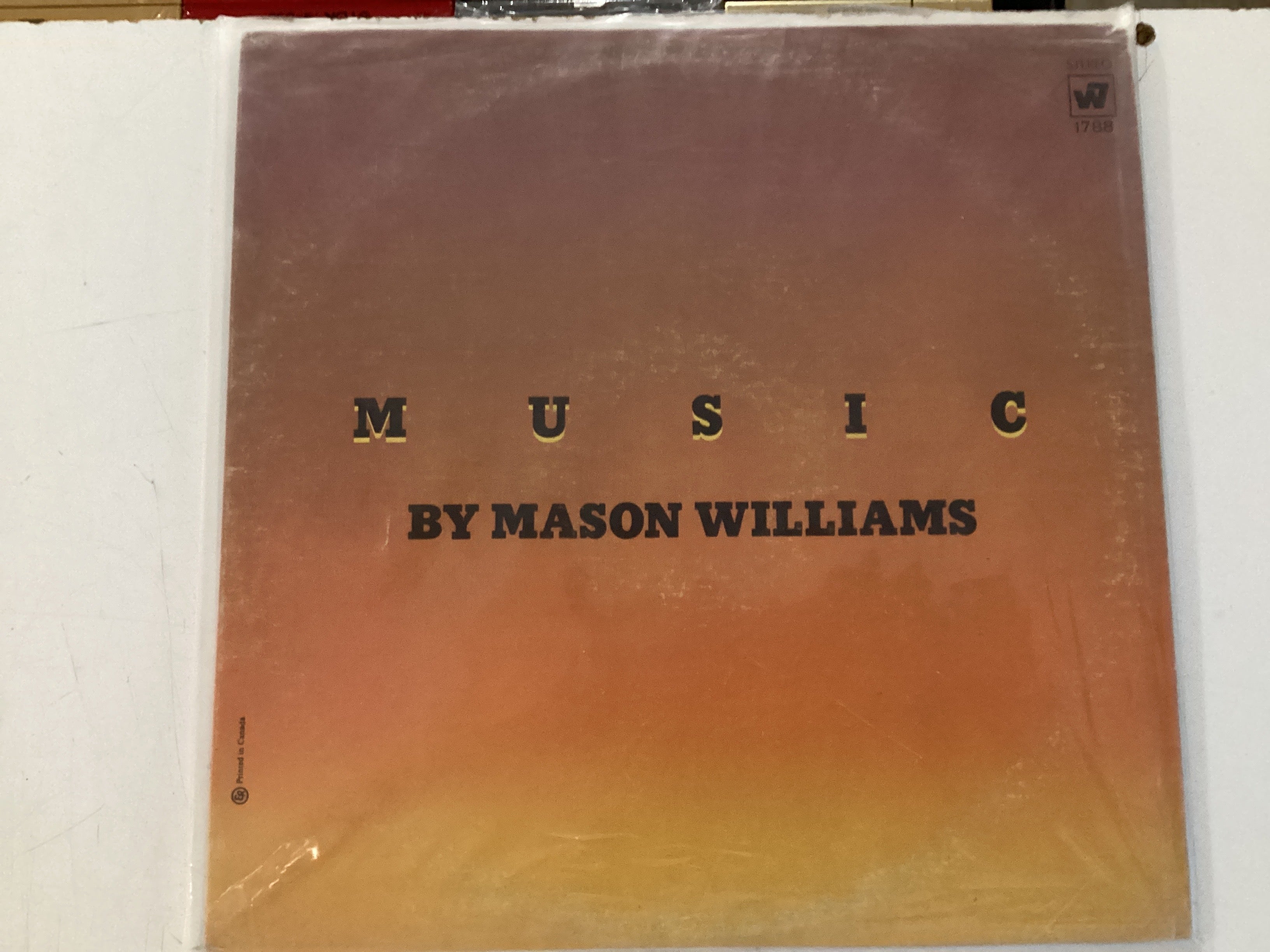WILLIAMS, MASON = MUSIC (USA 1969) (USED)