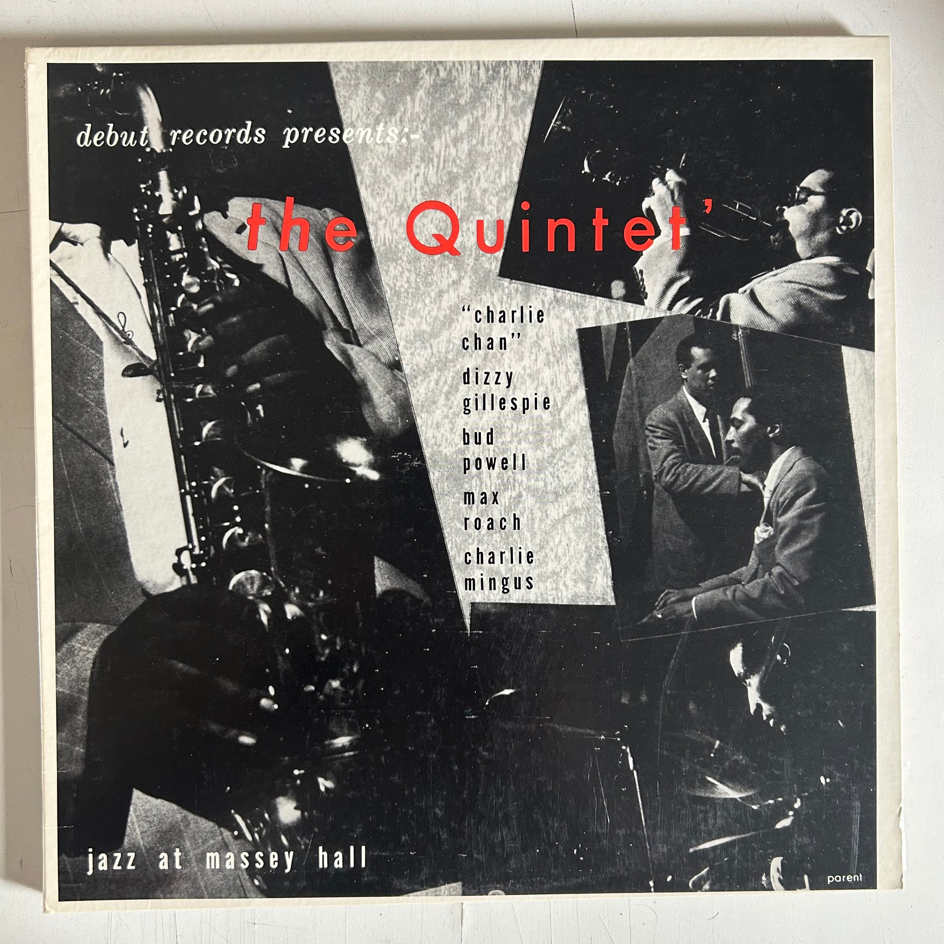QUINTET = JAZZ AT MASSEY HALL [OJC] (USA 1983 REISSUE) (USED)