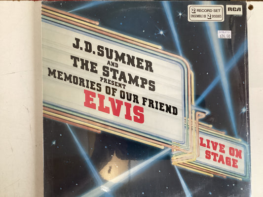 J.D. SUMNER AND THE STAMPS = MEMORIES OF OUR FRIEND ELVIS (CDA 1978) (USED)