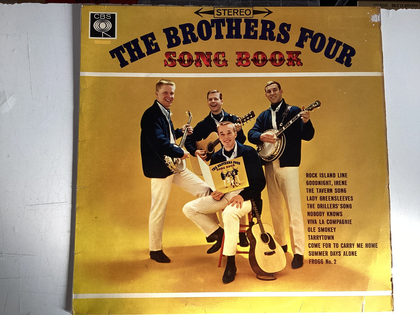 THE BROTHERS FOUR = SONG BOOK (UK 1960S) (USED)