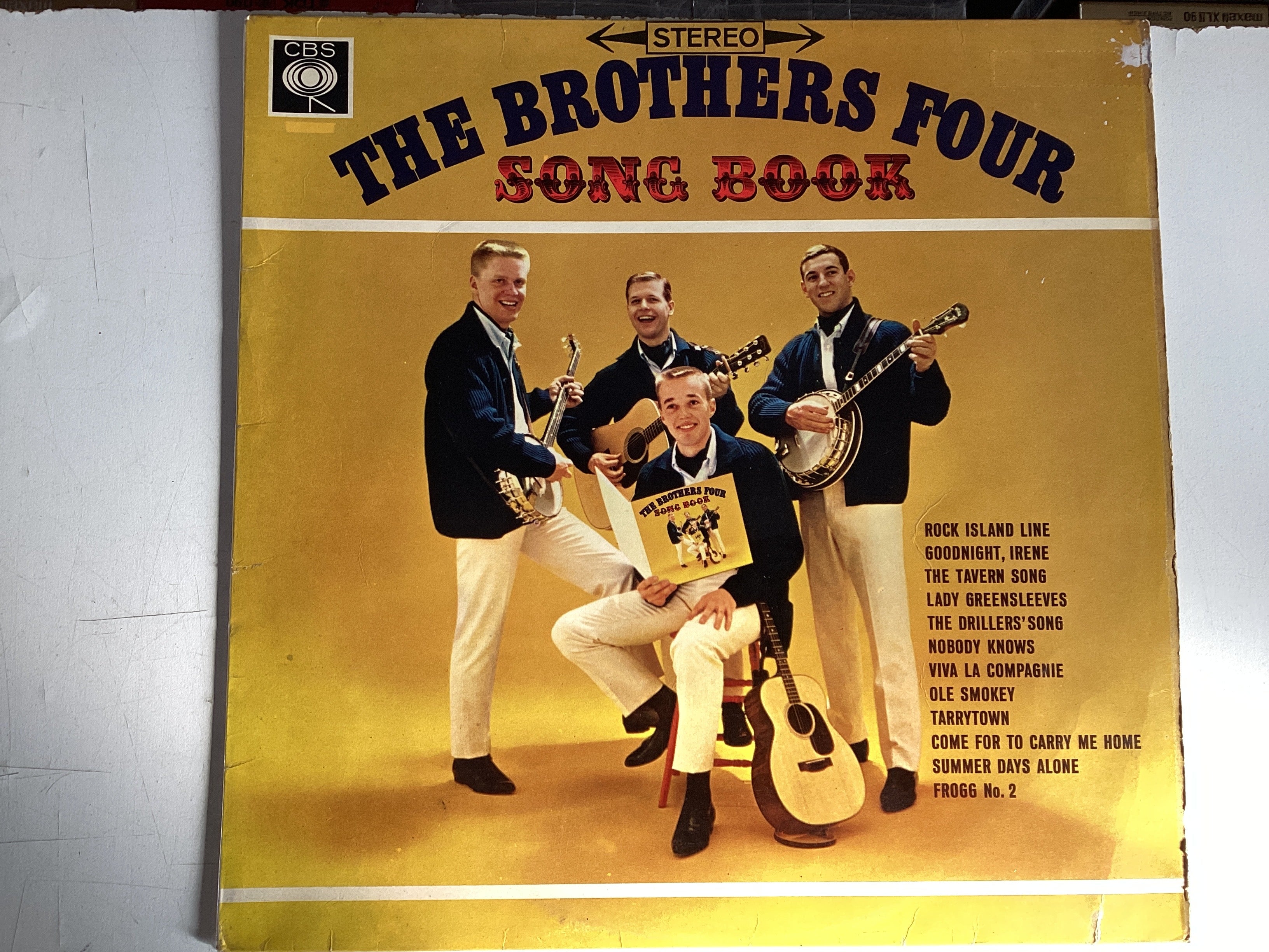 THE BROTHERS FOUR = SONG BOOK (UK 1960S) (USED)