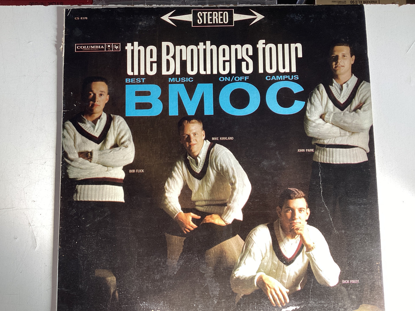 THE BROTHERS FOUR = BEST MUSIC ON/OFF CAMPUS (CDA 1961) (USED)