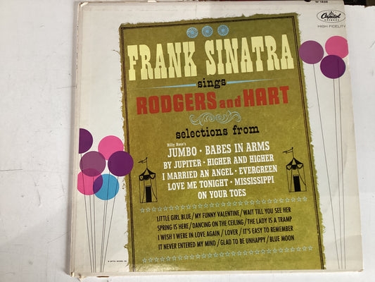 SINATRA, FRANK = SINGS ROGERS AND HART (USA 1963) (USED)