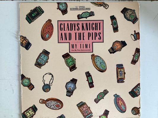 GLADYS KNIGHT AND THE PIPS = MY TIME (USA 1985) (USED)