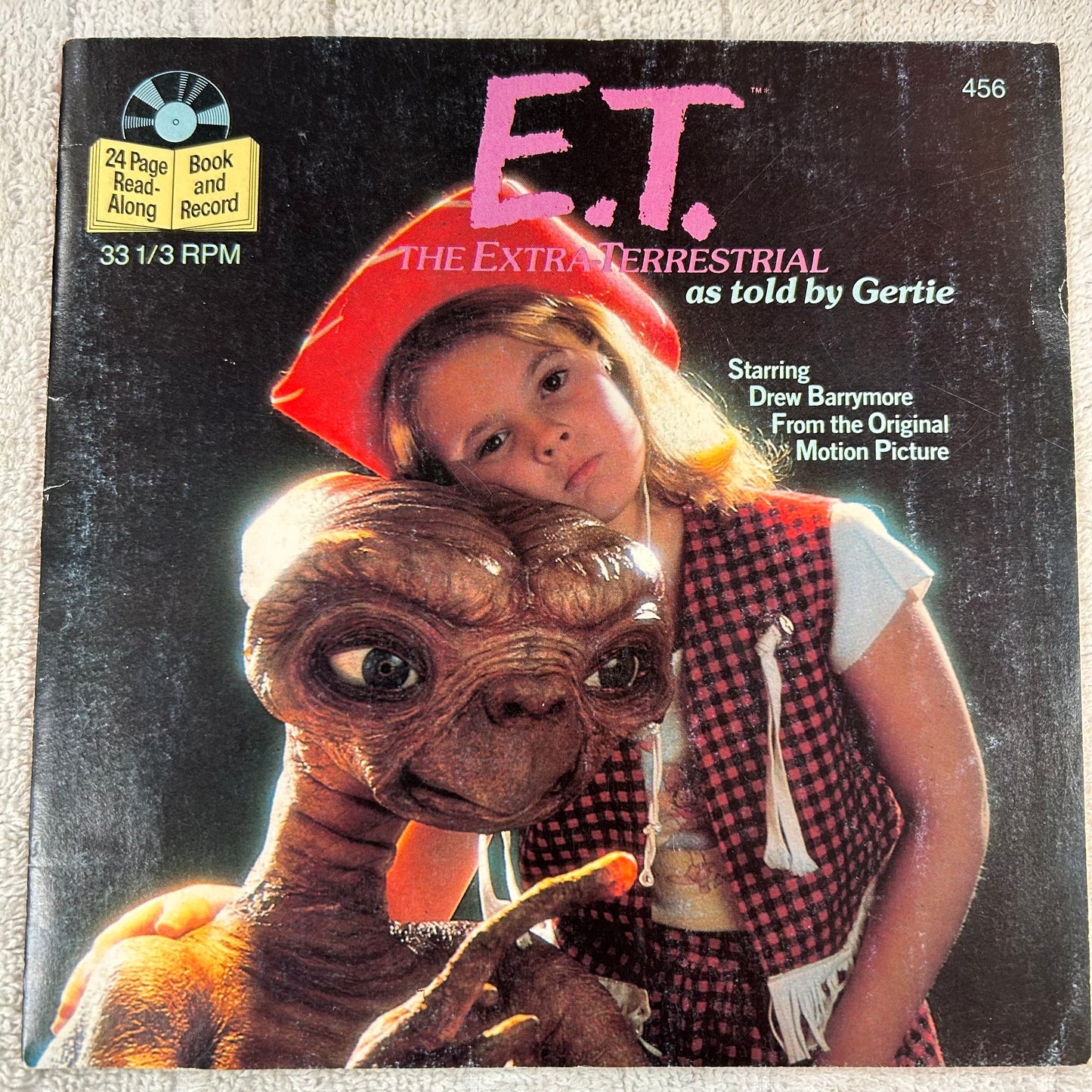 E.T. AS TOLD BY GERTIE (7 IN./STORYBOOK) (US 1982) (USED)