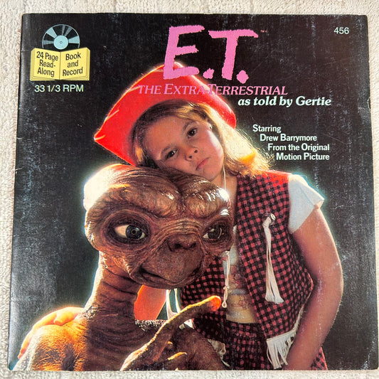 E.T. AS TOLD BY GERTIE (7 IN./STORYBOOK) (US 1982) (USED)
