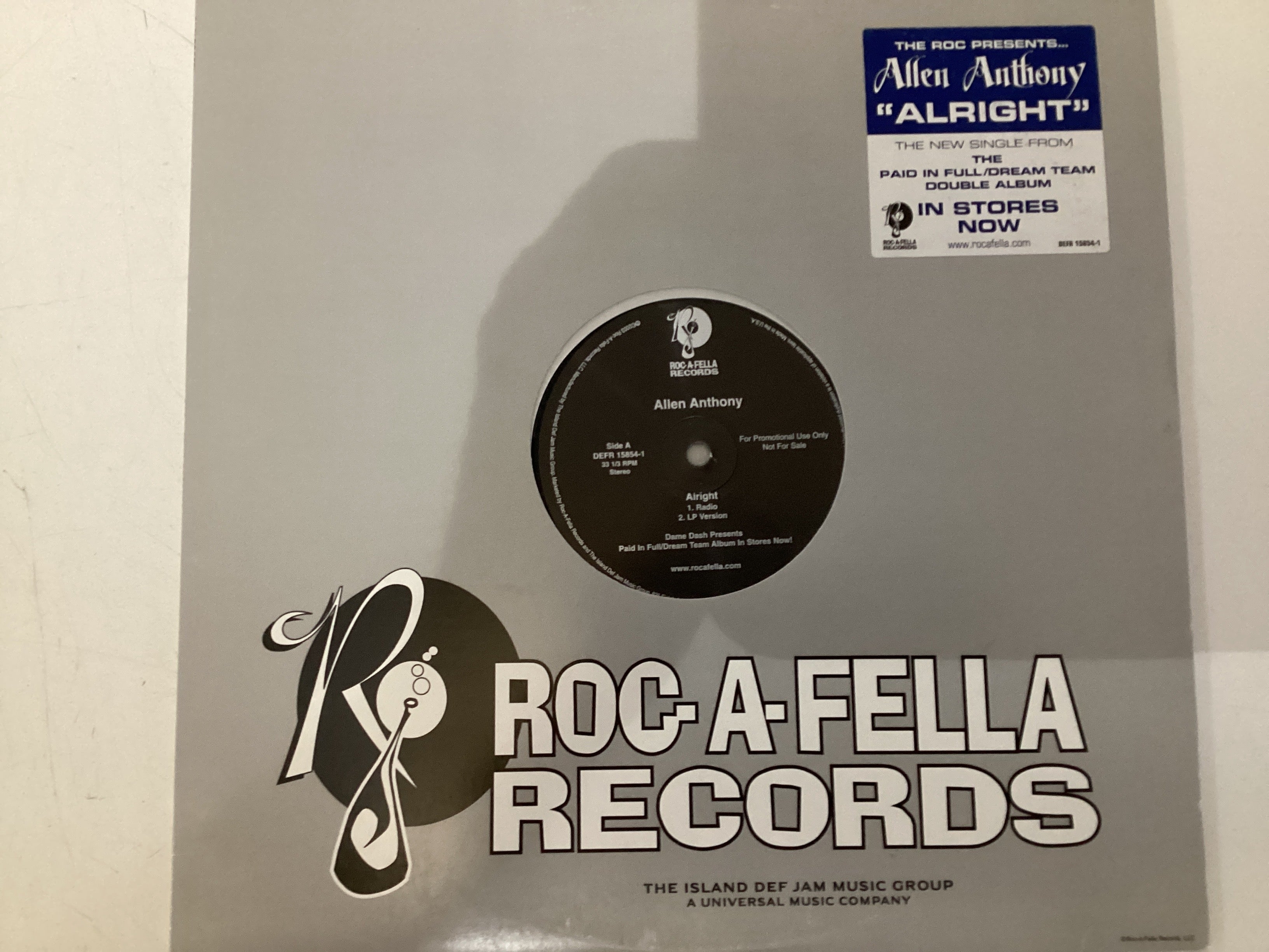 ANTHONY, ALLEN = ALRIGHT (USA 2003) (USED)