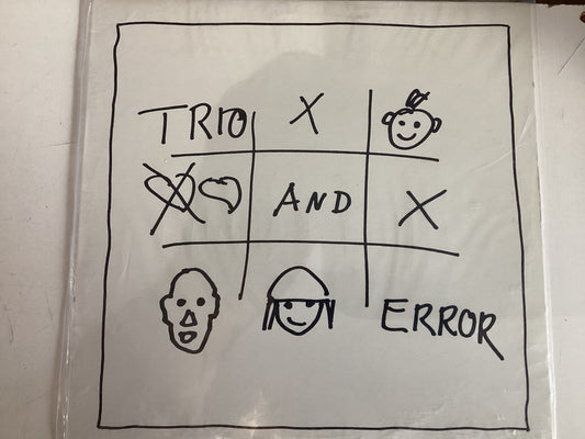 TRIO AND ERROR = SELF TITLED (CDA 1983) (USED)