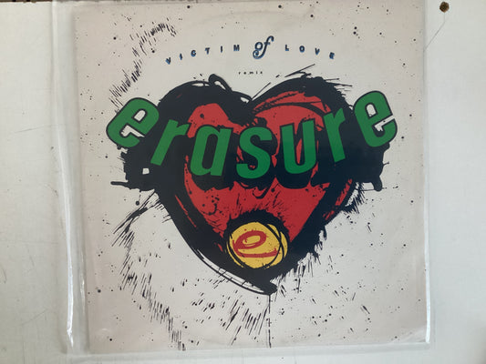 ERASURE = VICTIM OF LOVE REMIX (UK 1987) (USED)
