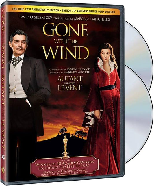 GONE WITH THE WIND: 70TH ANN. [1939] (DVD)