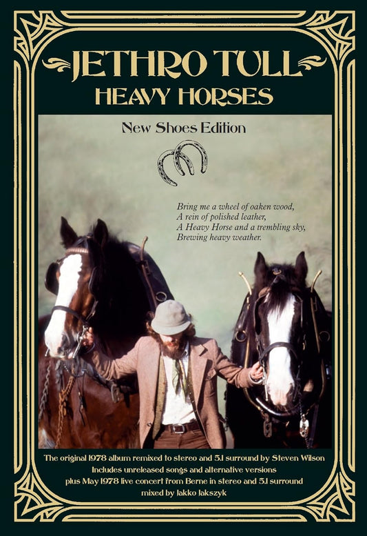 JETHRO TULL = HEAVY HORSES: NEW SHOES EDITION (3CD/2DVD)
