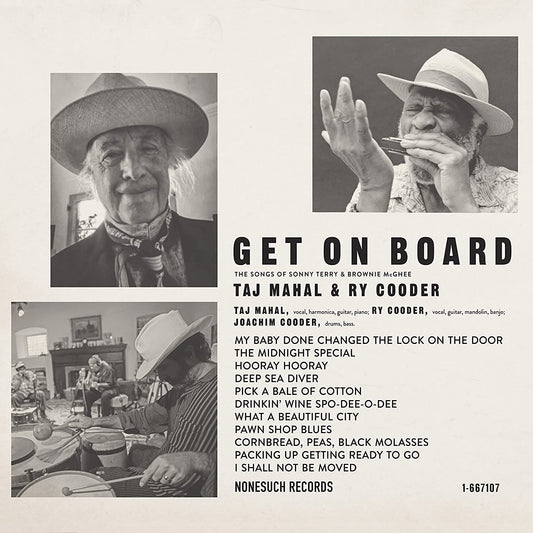 TAJ MAHAL COODER, RY = GET ON BOARD (CD)