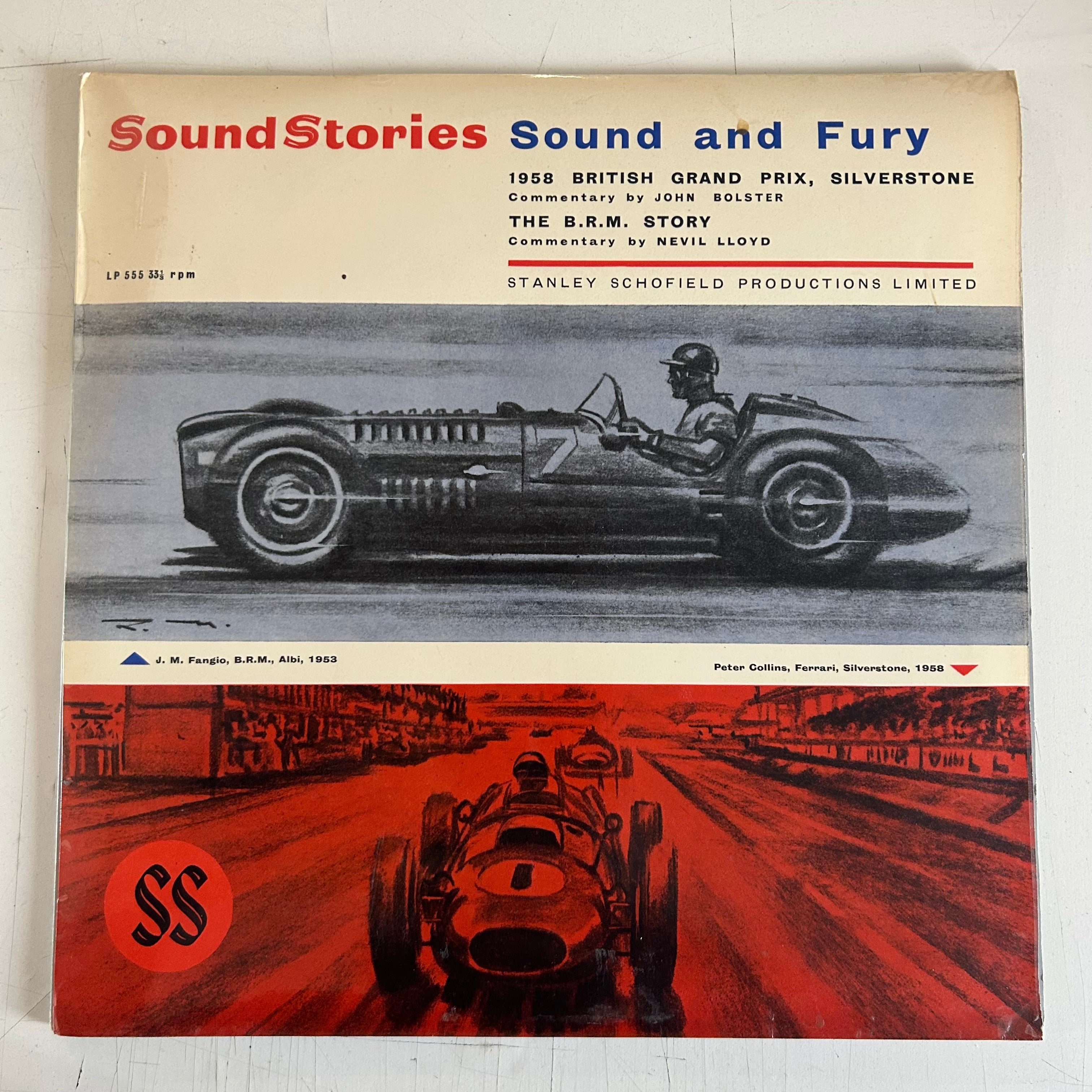 SOUND STORIES = SOUND AND FURY: 1958 BRITISH GRAND PRIX (UK 1960) (USED)