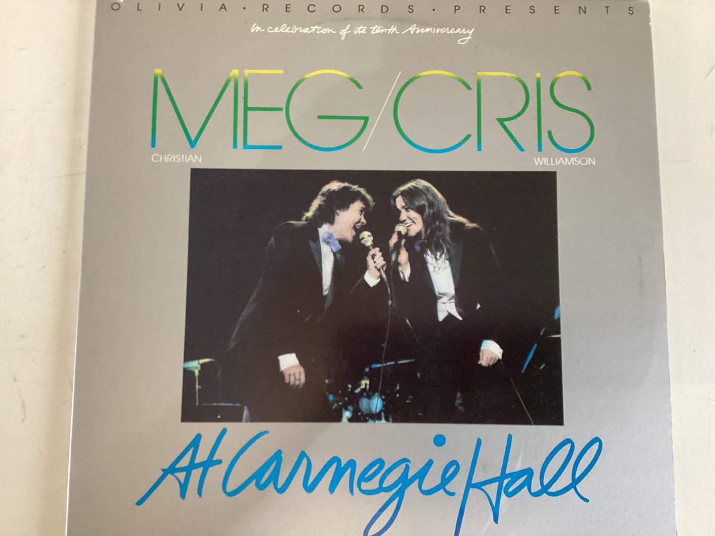 MEG/CHRIS WILLIAMSON = AT CARNEGIE HALL (USA 1982) (USED)