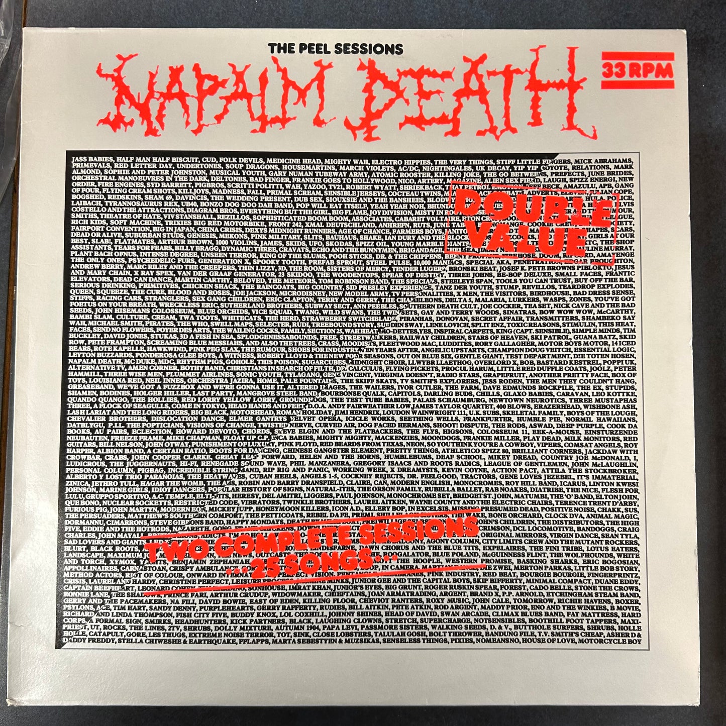 NAPALM DEATH = STRANGE FRUIT: PEEL SESSIONS (UK 1989) (USED)
