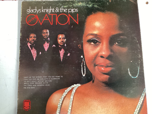 KNIGHT, GLADYS AND THE PIPS = IN THE BEGINNING (CDA 1974) (USED)= STANDING OVATION (CDA 1971) (USED)