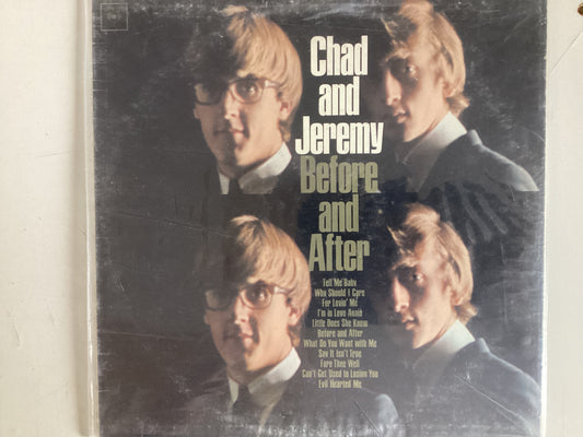 CHAD AND JEREMY = BEFORE AND AFTER (USA 1965) (USED)