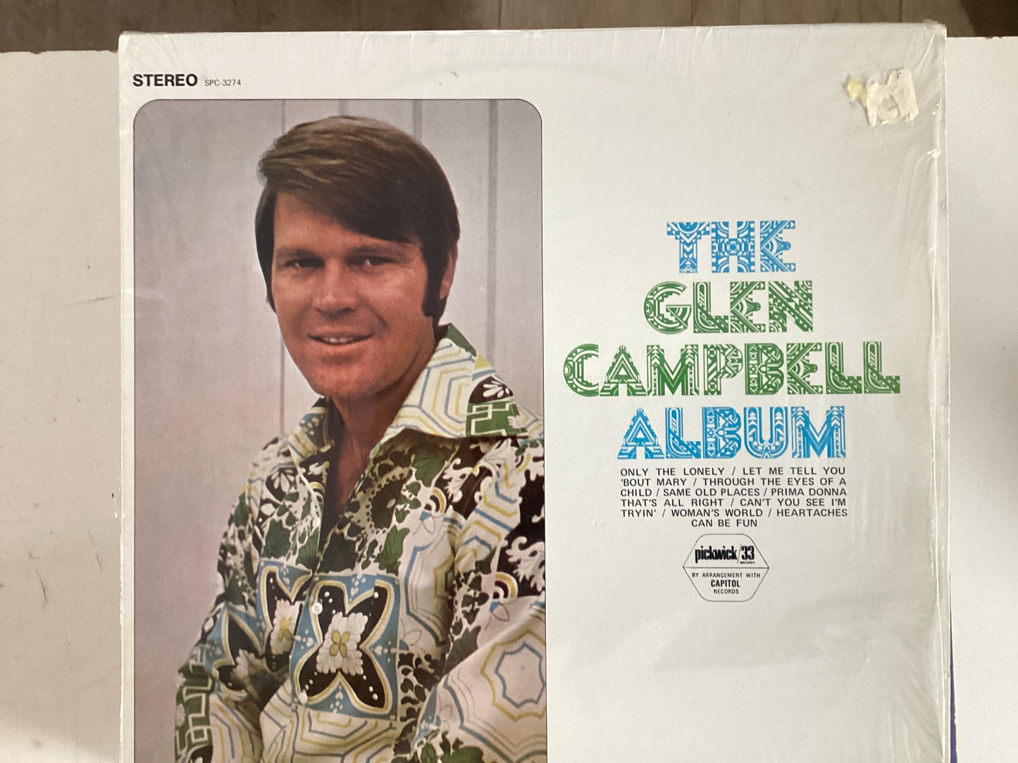 CAMPBELL, GLEN = THE GLEN CAMPBELL ALBUM (CDA 1973) (USED)