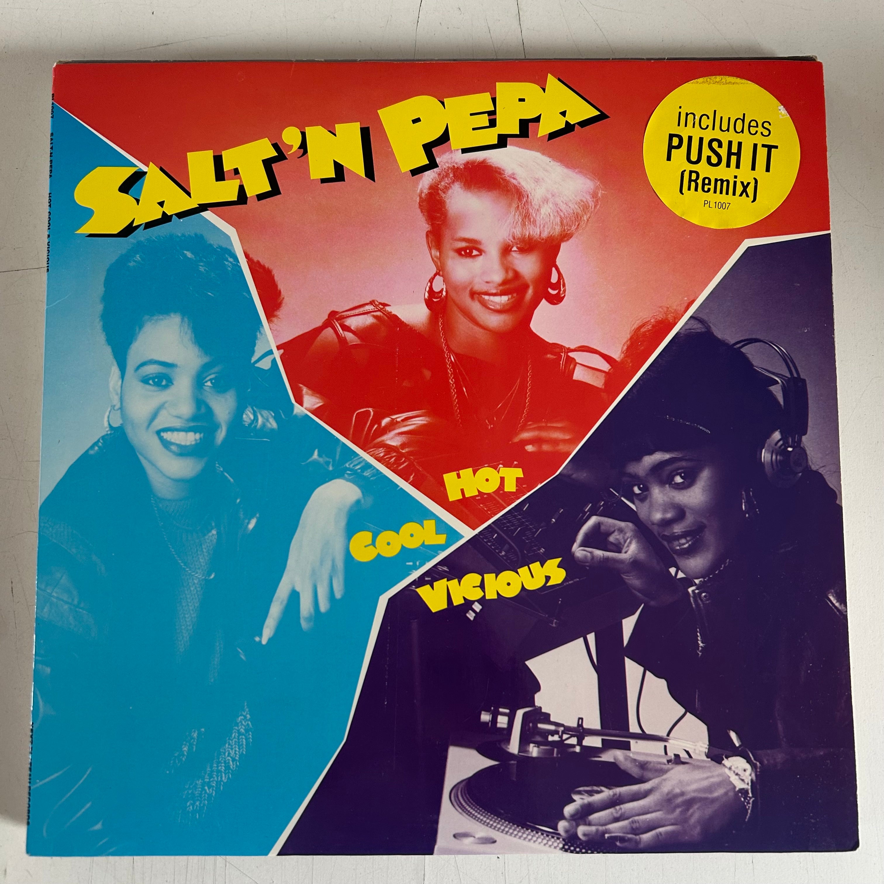SALT 'N PEPA = HOT COOL VICIOUS (US 1987) (USED)