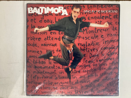 BALTIMORA = LIVING IN THE BACKGROUND (CDA 1985) (USED)