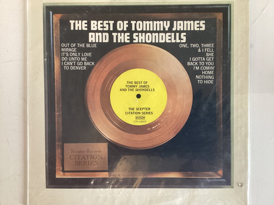 JAMES, TOMMY & THE SHONDELLS = BEST OF: SCEPTER CITATION SERIES (USA 1973) (USED)